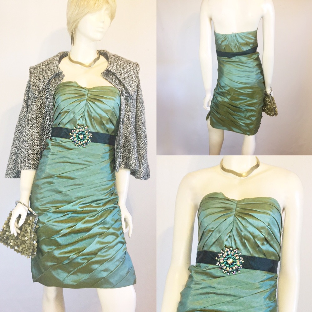 COPY - NWT Annabelle Green Strapless Dress